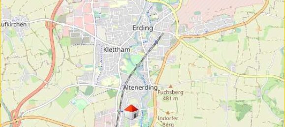 Квартира с 1 спальней в Эрдинг, Германия № 18045 7