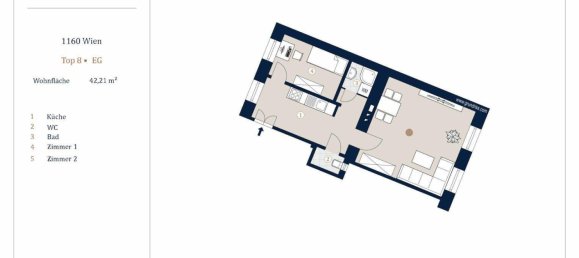 2-salle Appartement à Ottakring, Austria No. 225405 11