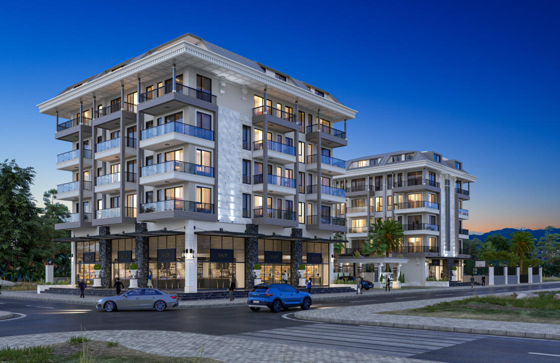 Apartment 1+1 in Alanya, Turkey No. 3694