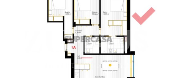 Apartamento de 3 dormitorios en Aveiro, Portugal No. 153385 21