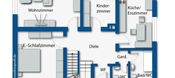 4 غرف نوم منزل في Olpe, Germany رقم 129560 76