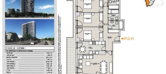 Apartamento de 4 dormitorios en Burgos, Spain No. 112364 2