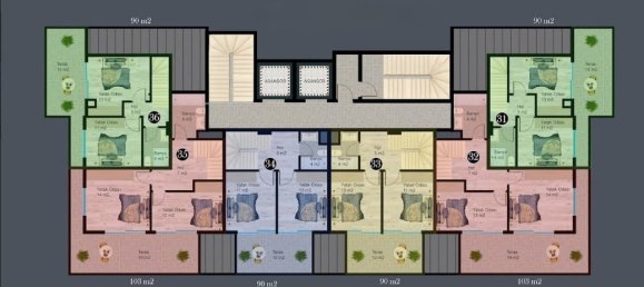 Apartment 1+1 in Avsallar, Turkey No. 10840 3