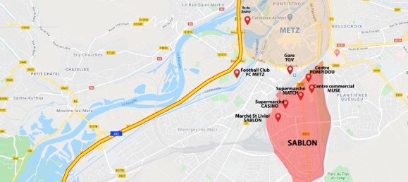 Apartamento T2 em Metz, France N.º 43473 9