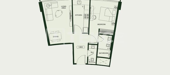 Apartamento T1 em Arjan, UAE N.º 111239 21