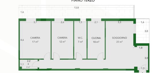 3غرفة شقة في Bitetto, Italy رقم 23066 45