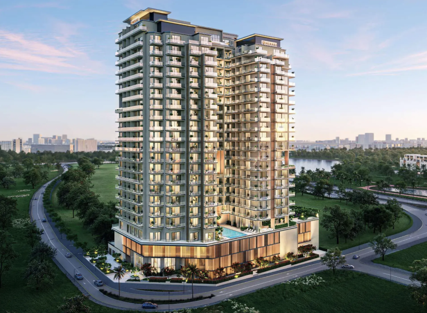 Apartamento T2 em Dubai, UAE N.º 120530