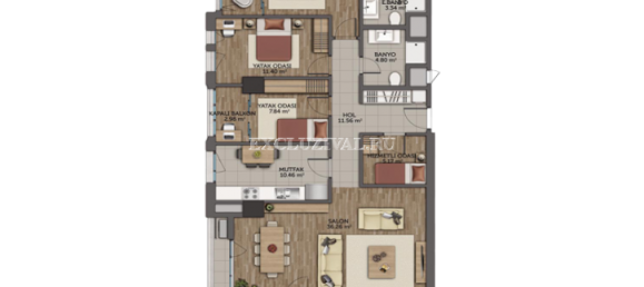 Apartment 4+1 in Istanbul, Turkey No. 28377 12