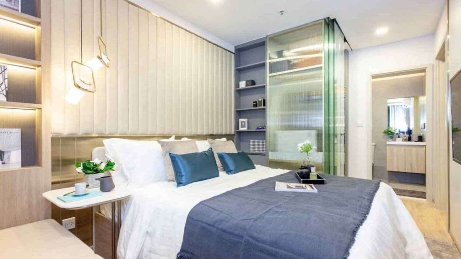 Apartamento com 1 quarto em condomínio em Bangkok, Thailand N.º 28547