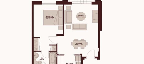 1 bedroom Apartment in Old Town, UAE No. 101053 9