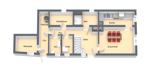 5 rooms House in Schmalkalden-Meiningen, Germany No. 204061 16