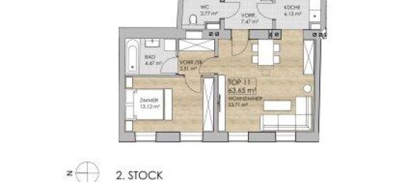 2 rooms Apartment in Hernals, Austria No. 261550 32
