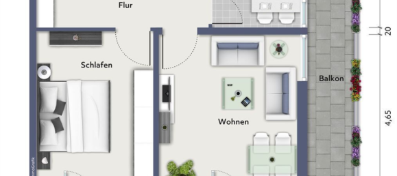 Apartamento de 1 dormitorio en Ortenaukreis, Germany No. 19597 3