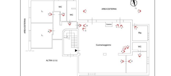 12غرفة منزل في Somma Vesuviana, Italy رقم 13818 28