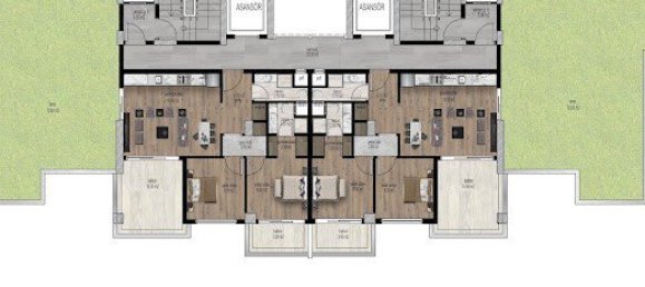 3 rooms Apartment in Mezitli, Turkey No. 30058 14