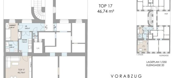 2غرفة شقة في Vienna, Austria رقم 143636 19