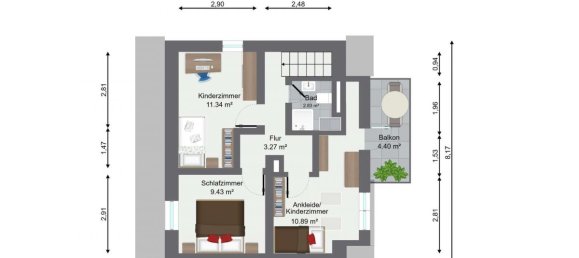 3 bedrooms House in Pforzheim, Germany No. 55309 17