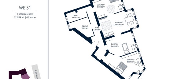 Apartamento de 6 habitaciónes en Prenzlauer Berg, Germany No. 74133 26