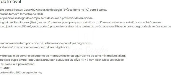 Adosado de 4 dormitorios en Maia, Portugal No. 107209 2