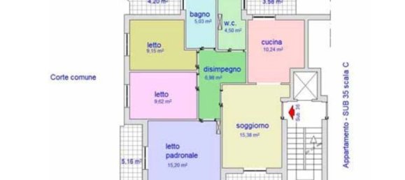 4 rooms Apartment in Giugliano in Campania, Italy No. 224668 35