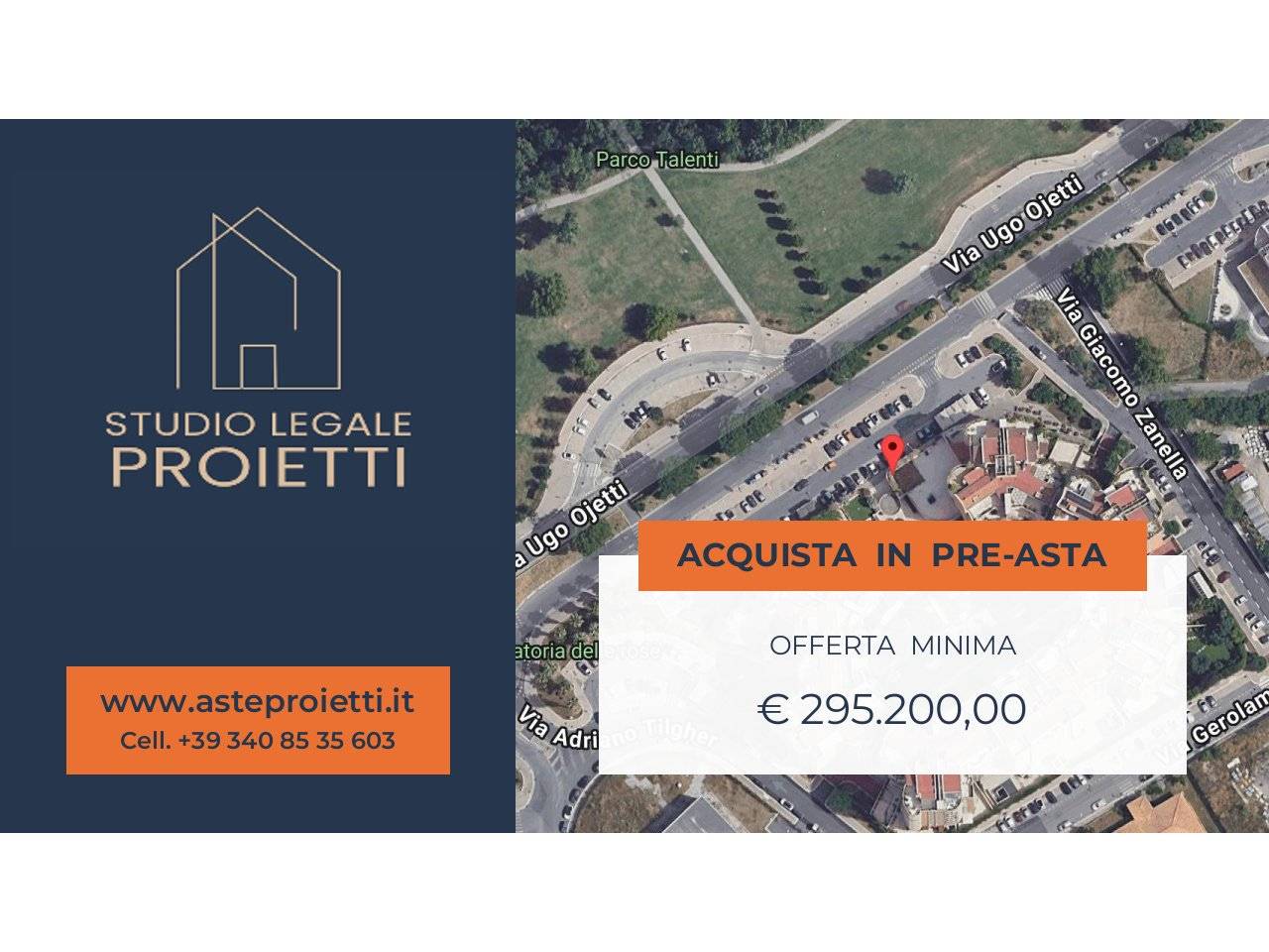 1 bedroom Apartment in Rome, Italy No. 304438