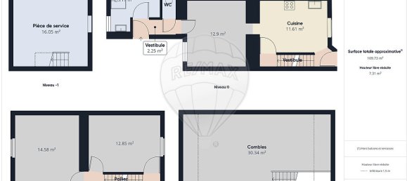 2 غرف نوم منزل في Gorcy, France رقم 158928 14