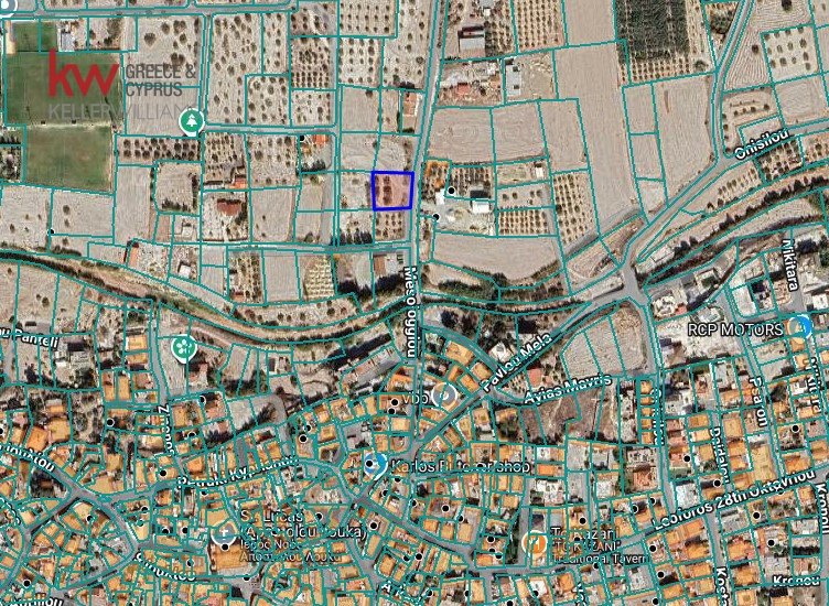  قطعة أرض في Larnaka, قبرص 1100متر مربع رقم 26116