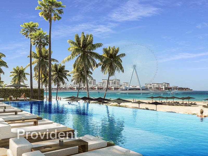 Apartamento de 1 dormitorio en Jumeirah Beach Residence, UAE No. 2176