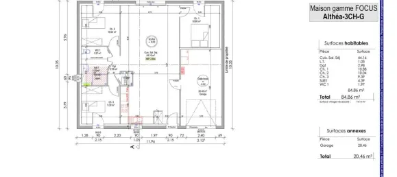 3 غرف نوم منزل في Soullans, France رقم 346950 7