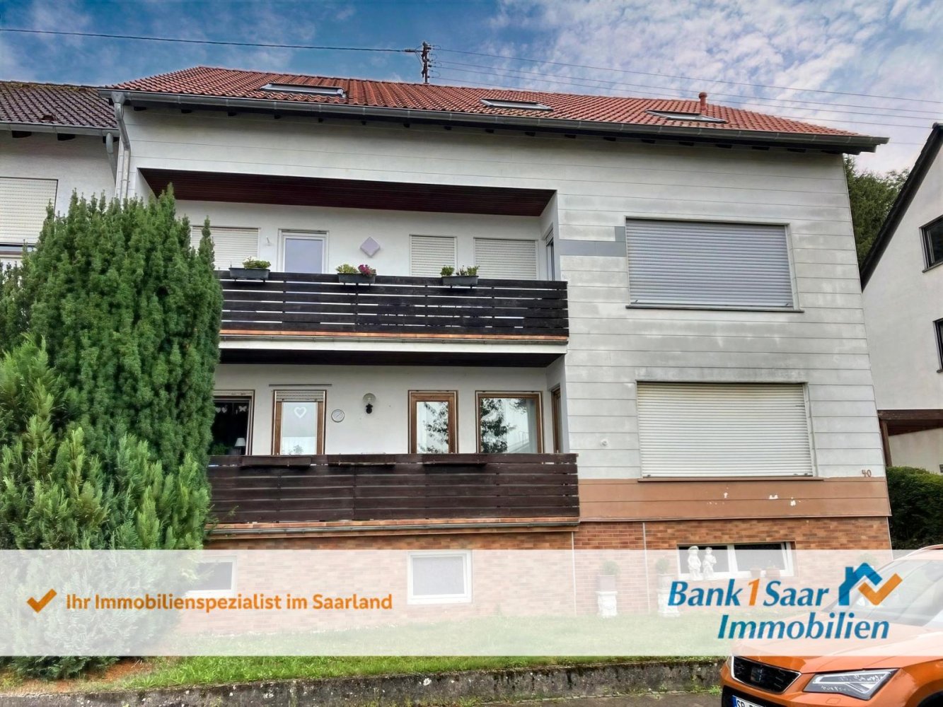 Квартира с 2 спальнями в Саарбрюккен, Германия № 267035