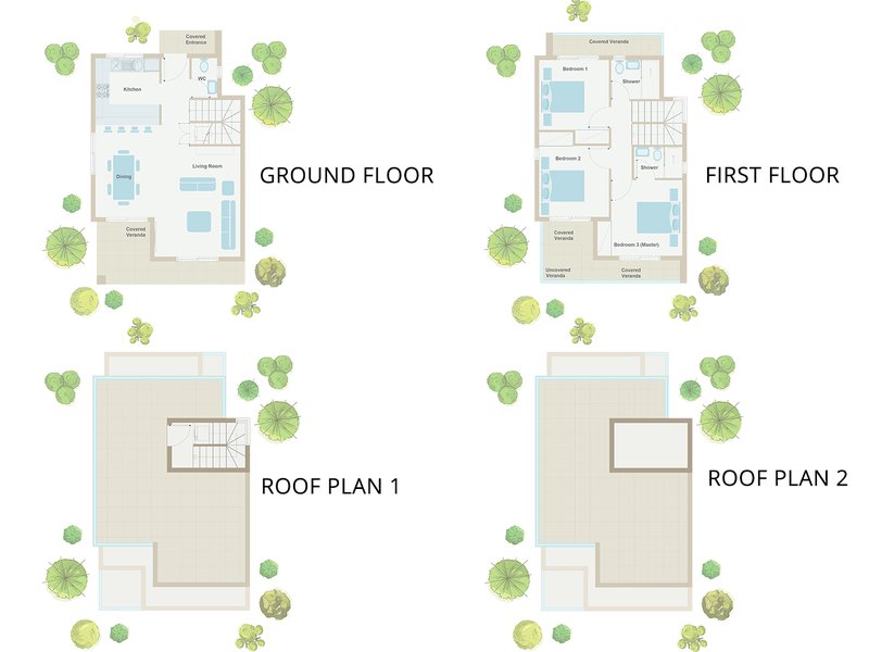 3 bedrooms Villa in Coral Bay, Cyprus No. 5597