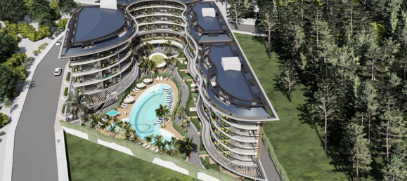 Apartamento de 1+1 en Oba, Turkey No. 17407 4