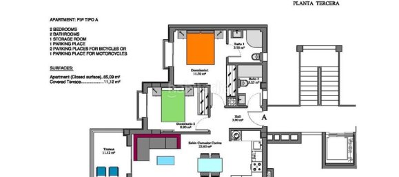 2 chambres Penthouse à Alicante, Spain No. 117391 21