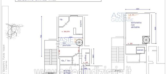 3-Zimmer Wohnung in Livorno, Italy, Nr. 41791 13