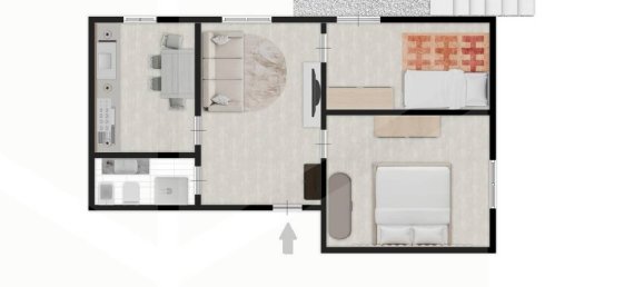 3 rooms Apartment in Casoria, Italy No. 17780 6