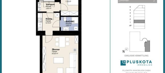 Apartamento de 1 dormitorio en Margareten, Austria No. 170996 15