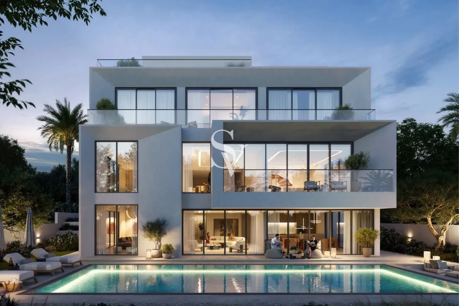 4 Schlafzimmer Villa in Dubai, UAE, Nr. 107450