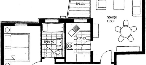 2غرفة شقة في Chemnitz, Germany رقم 326373 2