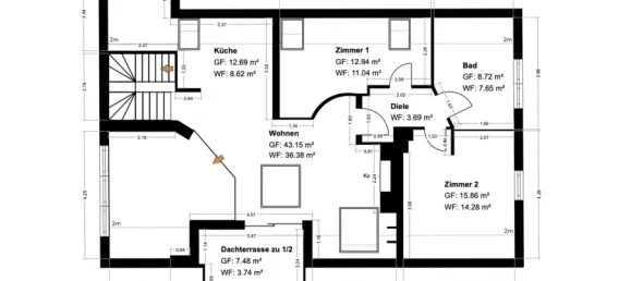 Duplex T3 em Munich, Germany N.º 228441 47