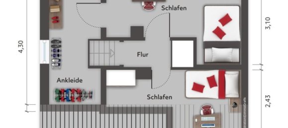 Moradia em banda T2 em Stormarn, Germany N.º 262600 2