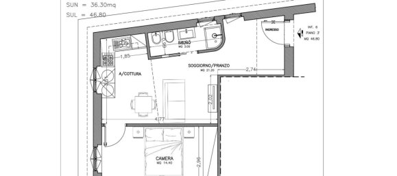 2 Schlafzimmer Wohnung in Rome, Italy, Nr. 321596 22