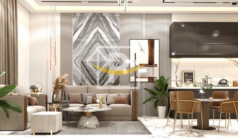 Квартира с 2 спальнями в International City, ОАЭ № 8490