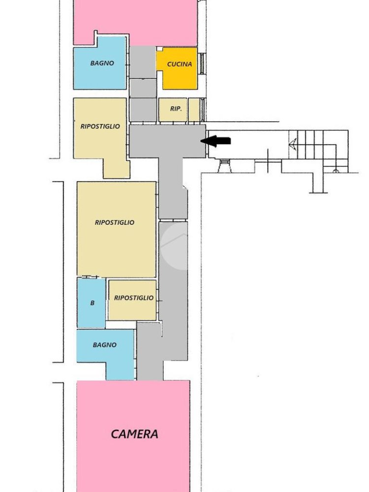 Apartamento de 2 dormitorios en Rome, Italy No. 291893