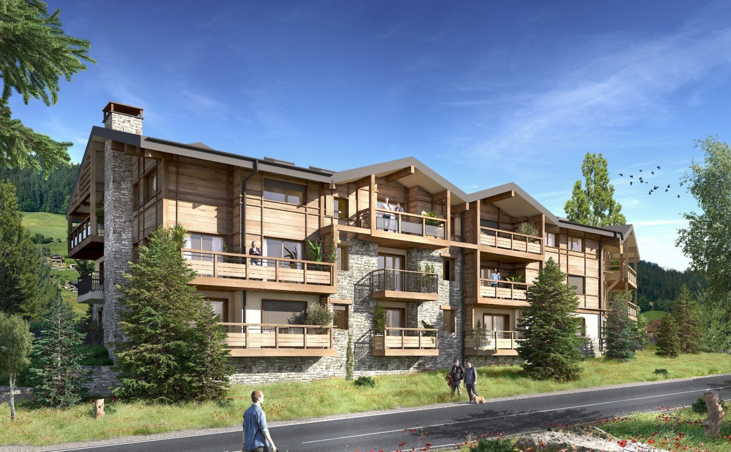 2 غرف نوم شقة في Les Gets, France رقم 1101