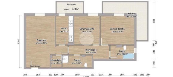 3 bedrooms Apartment in Rome, Italy No. 318676 46