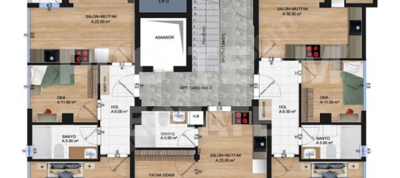 4 rooms Apartment in Muratpasa, Turkey No. 23075 20