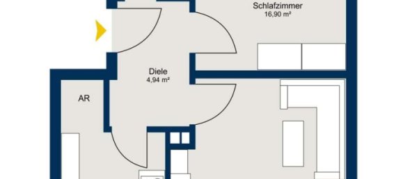 1 Schlafzimmer Wohnung in München, Germany, Nr. 364152 11