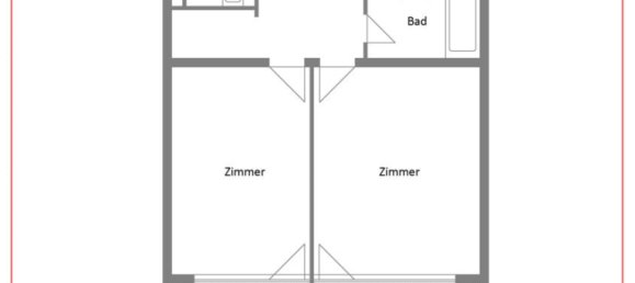 3 rooms Apartment in Tubingen, Germany No. 4627 2