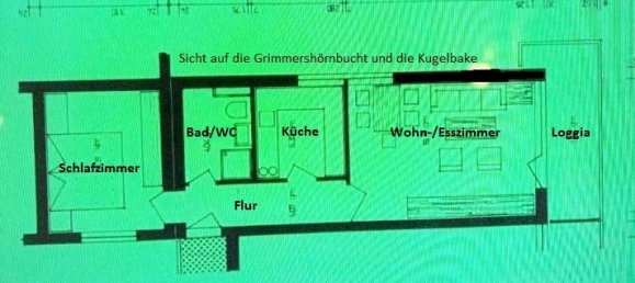 Квартира с 1 спальней в Cuxhaven, Германия № 109042 24