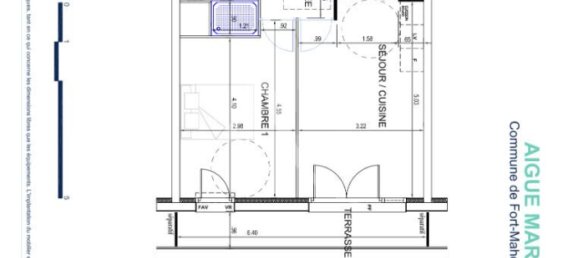 1 Schlafzimmer Wohnung in Fort-Mahon-Plage, France, Nr. 82479 2